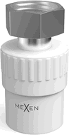 Mexen PPR Muffe mit Halbschraube, geschweißt für PPR-Rohre 20 x 1/2 IG - W97354-2012F-00