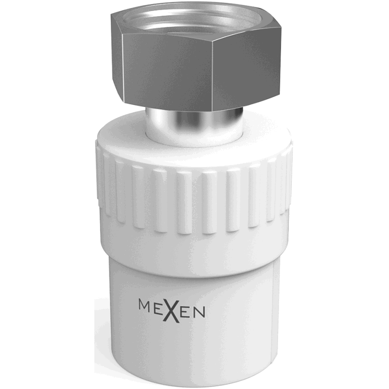 Mexen PPR Muffe mit Halbschraubgewinde geschweißt für PPR-Rohre 20 x 3/4 IG - W97354-2034F-00