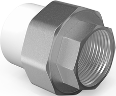 Mexen PPR Porca de soldar combinada para tubos 32 x 3/4 FF - W97355-3234F-00