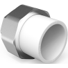 Mexen PPR Muffenschweißadapter für PPR Rohre 32 x 1 IG - W97355-3210F-00