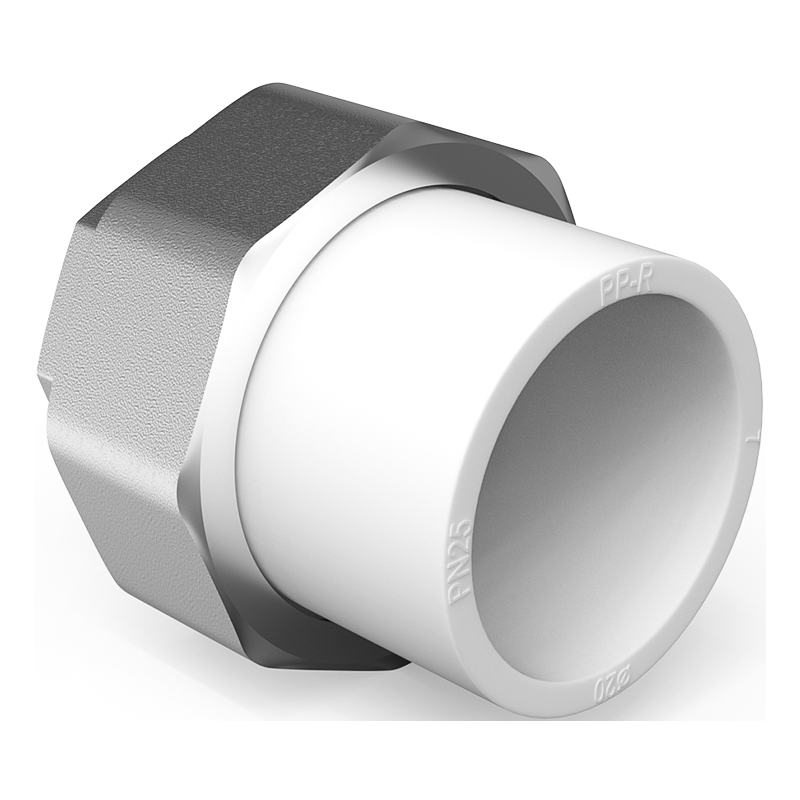 Mexen PPR śrubunek mufowy zgrzewany do rur PPR 50 x 6/4 GW - W97355-5064F-00