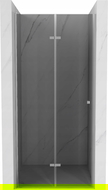 Mexen Lima drzwi prysznicowe składane 110 cm, grafit, chrom - 856-110-000-01-40