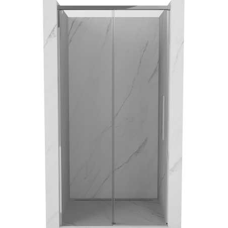 Mexen Rox porta doccia scorrevole 120 cm, trasparente, cromo - 8C2-120-000-01-00