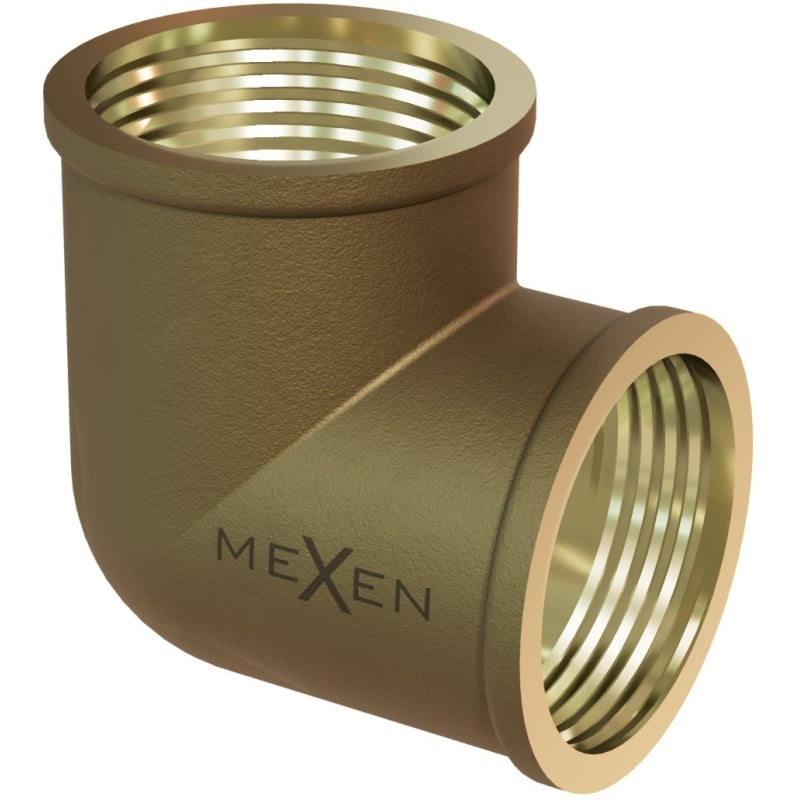 Mexen BRASS messingkolmnurk 3/4 GW x 3/4 GW - W97402-3434