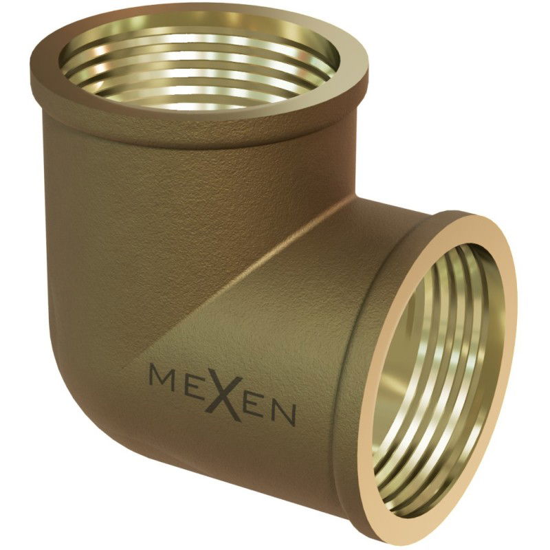 Mexen BRASS misiņa ceļgalis 3/4 GW x 3/4 GW - W97402-3434