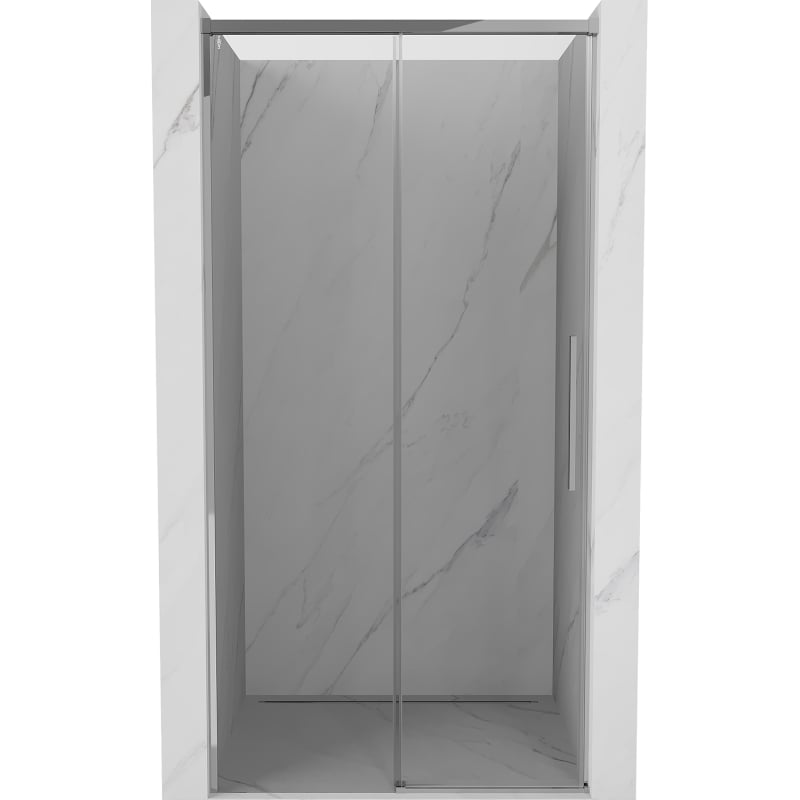 Mexen Rox lükandusega dušiuks 135 cm, läbipaistev, kroom - 8C2-135-000-01-00