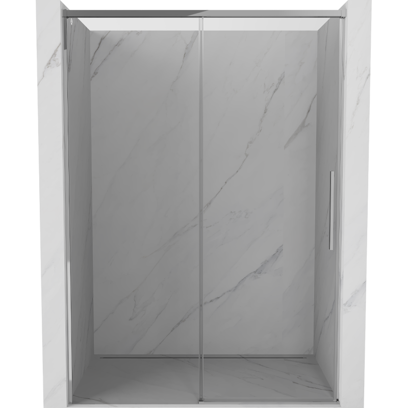 Mexen Rox schuifdouchedeur 145 cm, transparant, chroom - 8C2-145-000-01-00