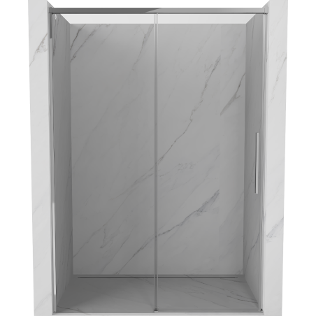 Mexen Rox 160 cm Sliding Shower Door, Transparent, Chrome - 8C2-160-000-01-00