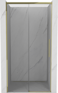 Mexen Rox schuifdeuren voor douche 115 cm, transparant, goud - 8C2-115-000-50-00