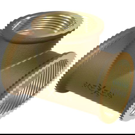 Mexen BRASS messing T-stuk 2 BI x 2 BI x 2 BI - W97403-202020