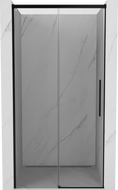 Mexen Rox schuifdouchedeur 115 cm, transparant, zwart - 8C2-115-000-70-00