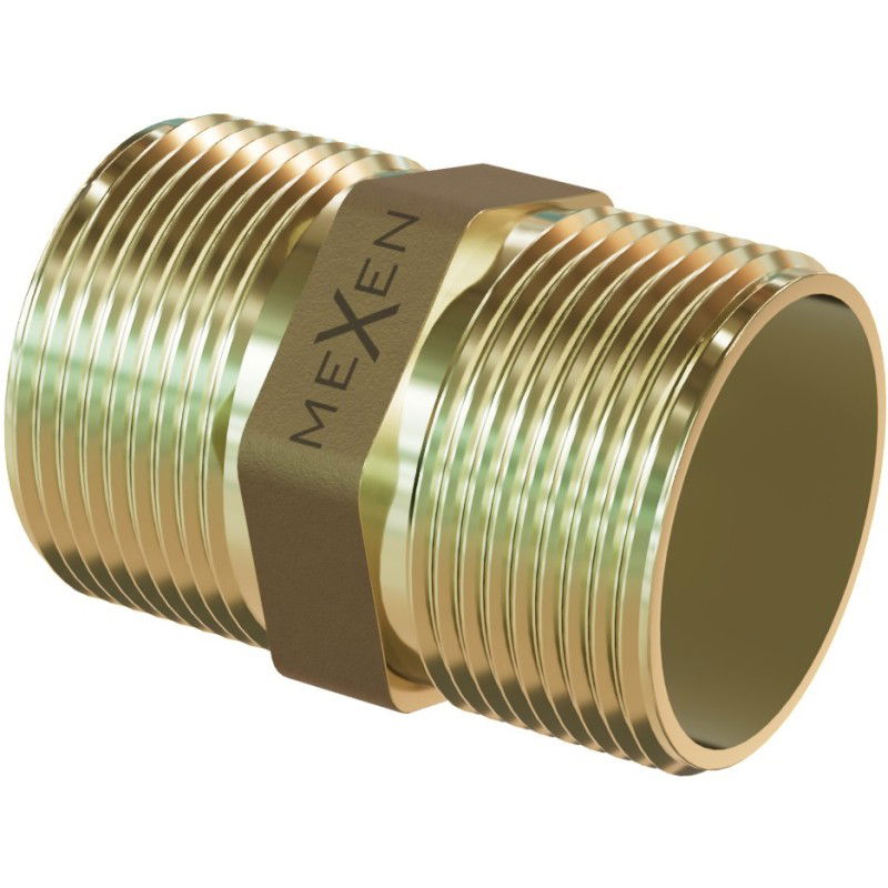 Mexen BRASS messing nippel 5/4 M x 5/4 M - W97404-5454