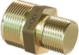 Mexen BRASS messingist vähendusnippel 1/2 GZ x 1/4 GZ - W97405-1214
