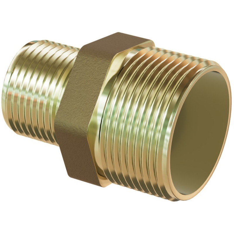 Mexen BRASS messingist alanduksnippel 1 GZ x 3/4 GZ - W97405-1034