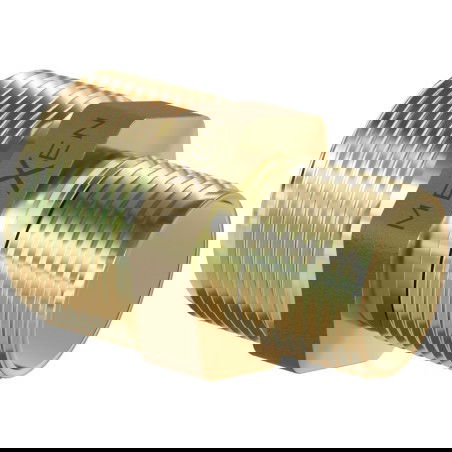 Mexen BRASS mässing reducering nippel 1 utvändig x 3/4 utvändig - W97405-1034