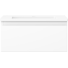 Mexen Orio bathroom cabinet 50 cm with Otis sink, 1 drawer, white matte - 91A10-05023-1-BF01-W18M01