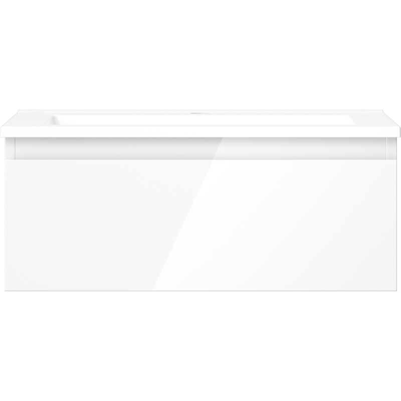 Mexen Orio vannitoakapp 60 cm valamu Otis, 1 sahtel, valge läige - 91A10-06023-1-BF00-W18M00