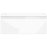 Mexen Orio armoire de salle de bain 60 cm avec lavabo Otis, 1 tiroir, blanc brillant - 91A10-06023-1-BF00-W18M00