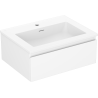 Mexen Orio Bathroom Cabinet 60 cm with Otis Sink, 1 Drawer, White Matte - 91A10-06023-1-BF01-W18M01
