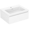 Mexen Orio meuble de salle de bains 60 cm avec lavabo Otis, 1 tiroir, blanc mat - 91A10-06023-1-BF01-W18M01