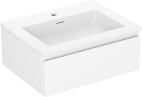 Mexen Orio badkamerkast 60 cm met wastafel Otis, 1 lade, wit mat - 91A10-06023-1-BF01-W18M01