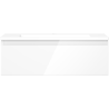 Mexen Orio Badezimmerschrank 70 cm mit Waschbecken Otis, 1 Schublade, Weiß Hochglanz - 91A10-07023-1-BF00-W18M00