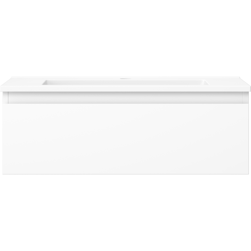 Mexen Orio mueble de baño 70 cm con lavabo Otis, 1 cajón, blanco mate - 91A10-07023-1-BF01-W18M01