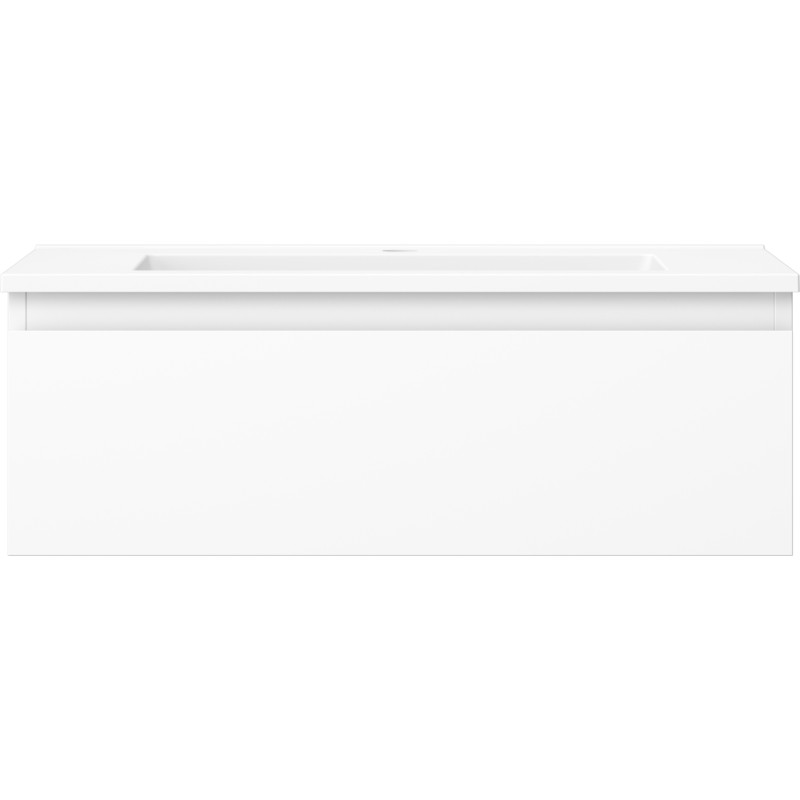 Mexen Orio vannitoakapp 70 cm valamu Otis, 1 sahtel, valge matt - 91A10-07023-1-BF01-W18M01