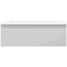 Mexen Orio Badezimmerschrank 70 cm mit Waschbecken Otis, 1 Schublade, Grau matt/Weiß matt - 91A10-07023-1-BF62-W18M01