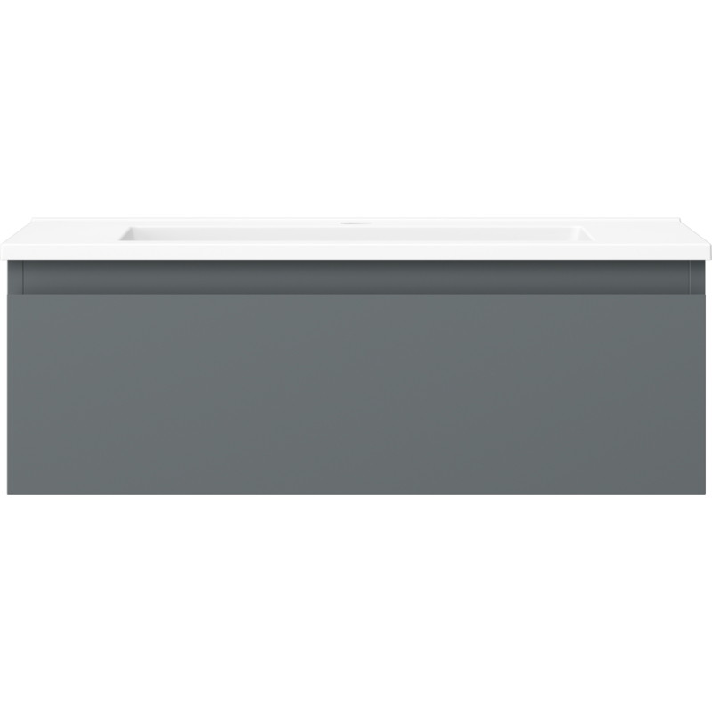 Mexen Orio vannitoakapp 70 cm valamu Otis, 1 sahtel, matt grafiit/valge matt - 91A10-07023-1-BF66-W18M01