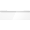 Mexen Orio badkamerkast 80 cm met wastafel Otis, 1 lade, wit glans - 91A10-08023-1-BF00-W18M00