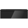 Mexen Orio meuble de salle de bain 80 cm avec lavabo Otis, 1 tiroir, noir brillant/noir mat - 91A10-08023-1-BF70-W18M71