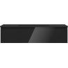 Mexen Orio mobile bagno 100 cm con lavabo Otis, 1 cassetto, nero lucido/nero opaco - 91A10-10023-1-BF70-W18M71