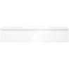 Mexen Orio bathroom cabinet 120 cm with Otis sink, 1 drawer, white gloss - 91A10-12023-1-BF00-W18M00