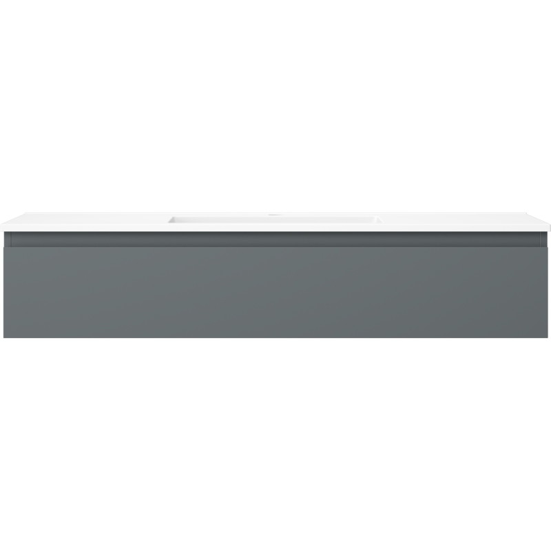 Mexen Orio vannitoakapid 120 cm koos valamu Otis, 1 sahtel, grafiit matt/valge matt - 91A10-12023-1-BF66-W18M01