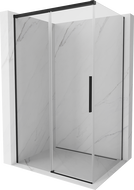 Mexen Rox cabine de douche coulissante 100 x 90 cm, transparente, noire - 8C2-100-090-70-00