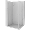 Mexen Pretoria avatav dušinurk 70 x 80 cm, läbipaistev, kroom - 852-070-080-01-00