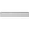 Mexen Orio Badezimmerschrank 140 cm mit Waschbecken Otis, 1 Schublade, grau matt/weiß matt - 91A10-14023-1-BF62-W18M01