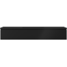 Mexen Orio 140 cm Badezimmerunterschrank mit Waschbecken Otis, 1 Schublade, schwarz matt - 91A10-14023-1-BF71-W18M71