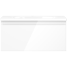 Mexen Orio badkamerkast 50 cm met wastafel Vela, 1 lade, wit glans - 91A10-05023-1-BF00-W23M00
