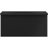 Mexen Orio Badezimmerschrank 50 cm mit Waschbecken Vela, 1 Schublade, schwarz matt - 91A10-05023-1-BF71-W23M71