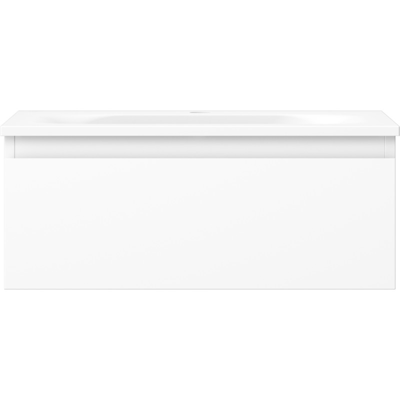 Mexen Orio vannitoakapp 60 cm valamu Vela, 1 sahtel, valge matt - 91A10-06023-1-BF01-W23M01