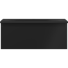 Mexen Orio Badezimmerschrank 60 cm mit Waschbecken Vela, 1 Schublade, schwarz matt - 91A10-06023-1-BF71-W23M71