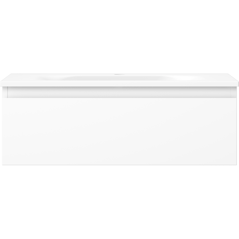 Mexen Orio bathroom cabinet 70 cm with Vela washbasin, 1 drawer, white matte - 91A10-07023-1-BF01-W23M01