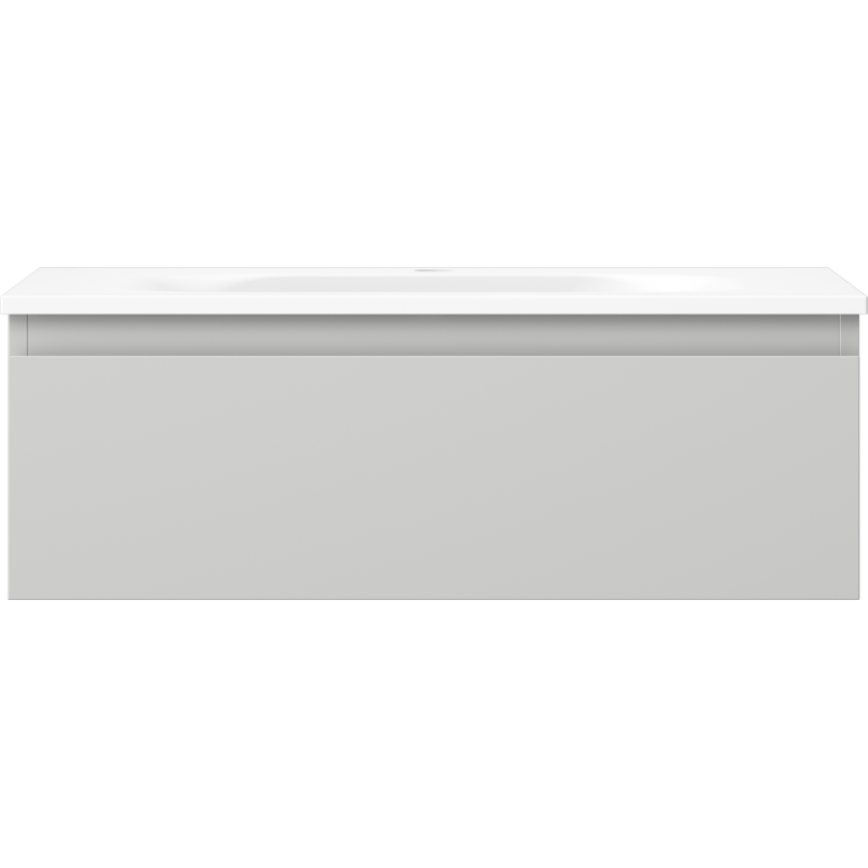 Mexen Orio armoire de salle de bain 70 cm avec lavabo Vela, 1 tiroir, gris mat/blanc mat - 91A10-07023-1-BF62-W23M01