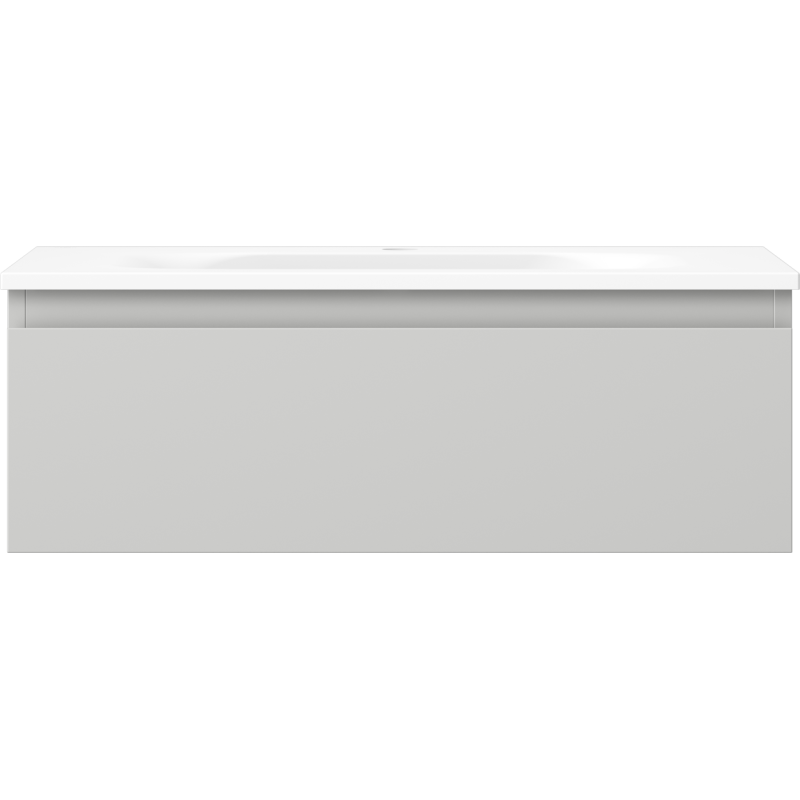 Mexen Orio mobile da bagno 70 cm con lavandino Vela, 1 cassetto, grigio opaco/bianco opaco - 91A10-07023-1-BF62-W23M01