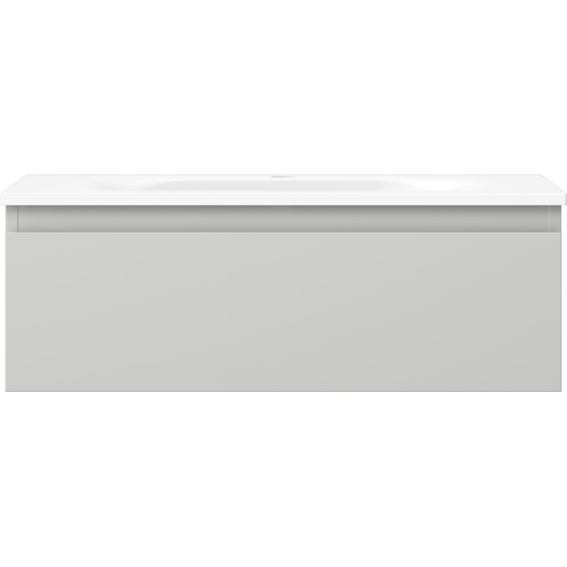 Mexen Orio vannitoakapp 70 cm koos kraanikausiga Vela, 1 sahtel, hall matt/valge matt - 91A10-07023-1-BF62-W23M01