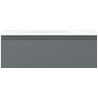 Mexen Orio Badezimmerschrank 70 cm mit Waschbecken Vela, 1 Schublade, Grafit Matt/Weiß Matt - 91A10-07023-1-BF66-W23M01