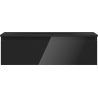 Mexen Orio Badezimmerschrank 80 cm mit Waschbecken Vela, 1 Schublade, schwarz glänzend/schwarz matt - 91A10-08023-1-BF70-W23M71