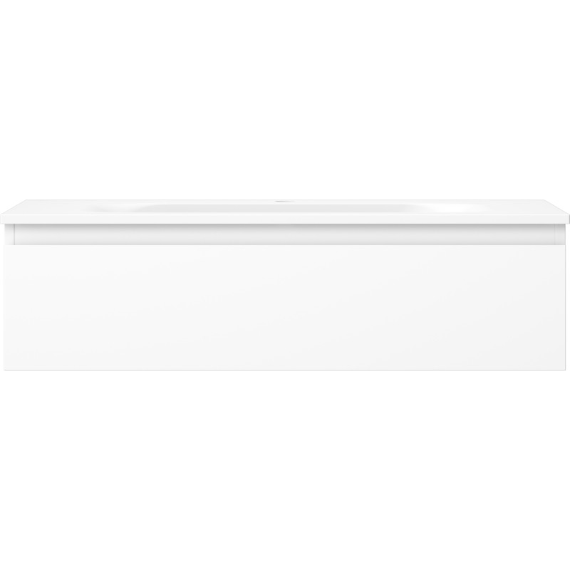 Mexen Orio szafka łazienkowa 90 cm z umywalką Vela, 1 szuflada, biała mat - 91A10-09023-1-BF01-W23M01